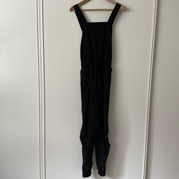 Albion XS Tall Black Classic Overall Jumpsuit - Picture 6 of 16